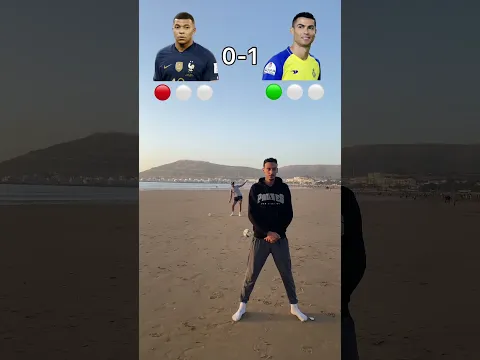 (كريستيانو رونالدو النصر 🟡) 🆚 (مبابي فرنسا 🔵) 🔥⚽️🤩