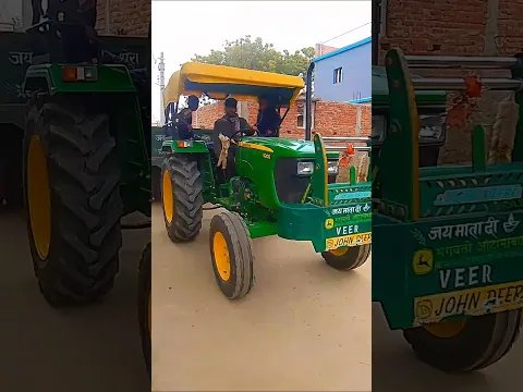 New jhon dear tractor 5205 amazing video