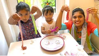Kids playtime with colourful Slime and Nursery Rhymes://Ishfi