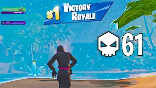 61 Elimination Solos "SQUID GAMES RELOAD” Gameplay Wins (Fortnite Chapter 6 Keyboard and Mouse)