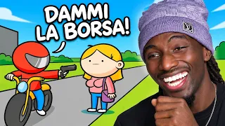 PIANGO DAL RIDERE DAVANTI AI VIDEO DI PERA TOONS! 😂 (il 4° è troppo)
