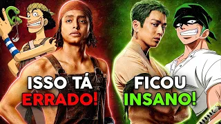 5 MAIORES ERROS (e acertos) de ONE PIECE LIVE ACTION!