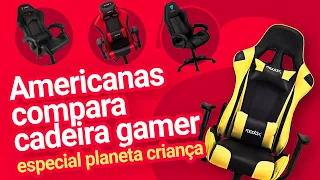 AMERICANAS COMPARA CADEIRA GAMER 💺 VEM ESCOLHER A SUA! 🎮