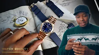 Unboxing My New Vacheron Overseas Blue Dial! A Close Look At Vacheron Overseas in Rose Gold!