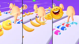 Crashy Fingers Relaxing Game funny 😂 moment hard level 99 ⭐ Run Games Live