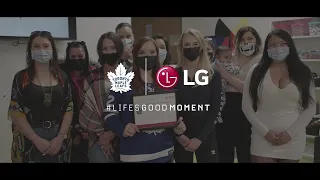 Toronto Maple Leafs x LG Canada #LifesGoodMoment | ENAGB