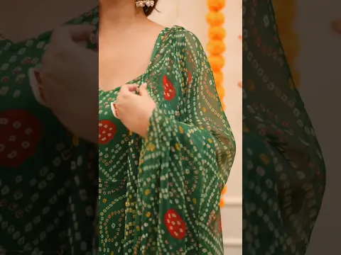 Outfit Ideas #festivewear #bandhani #viral #grwm #diwali @CataloguebyAB