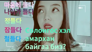 Хэдхэн үг гялс цээжилчих. СОЛОНГОС ХЭЛИЙГ СОНИРХОЛТОЙГООР...