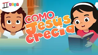 🌱 Lucas 2:52: Como Jesús Crecía en Estatura, Gracia y Sabiduría | Canción Infantil | In Christ Kids