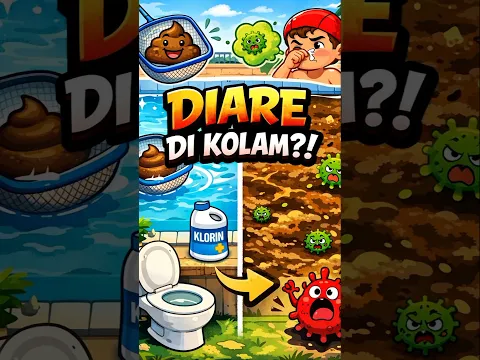 Kenapa Diare di Kolam Renang Jauh Lebih Berbahaya? 😱