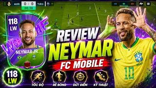 Đánh giá chi tiết Neymar 118 OVR | Vũ điệu Samba cuối cùng của Brazil | FC MOBILE VIỆT NAM