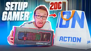 J'AI ACHETÉ UN SETUP GAMER CHEZ ACTION À 20€ !