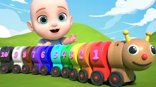 Los Números del 1 al 10 -  Aprendamos los Números | Desenho Infantil - Leo em Português