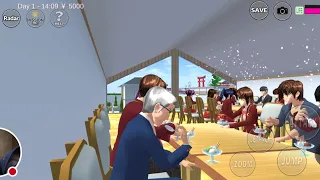 SAKURA School simulator ULANG TAHUN 🍰🎂