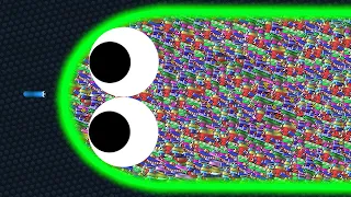 Slither.io A.I. 200,000+ Score Epic Slitherio Gameplay #79