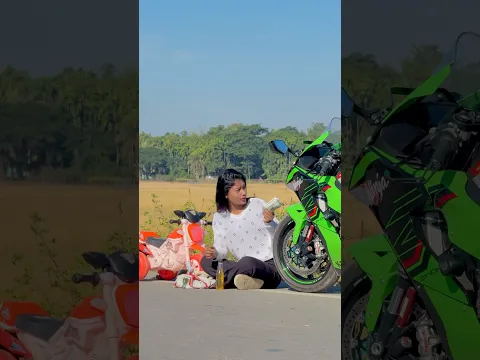 Mere Dono Bike Ko Ride Pe Jana Hai 🏍️🔥 #shorts