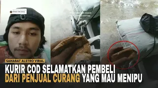 KURIR COD INI Selamatkan Pembeli Yang Nyaris Tertipu Sama Penjual Barang Online Yang Tak Amanah.