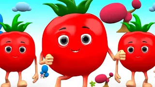 आहा टमाटर | Aaha Tamatar Bade Mazedar | Nursery Rhymes and Kids Song in Hindi | Anaya Rhymes#cartoon