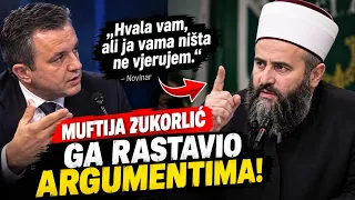 🔥 „HVALA VAM, ALI JA VAMA NIŠTA NE VJERUJEM!“ – MUFTIJA ZUKORLIĆ GA RASTAVIO ARGUMENTIMA! 🔥