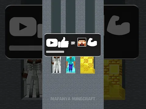 😱 HELP HEROBRINE TAKE SUPER STRENGH! 😱 #minecraftshorts #herobrine #shorts