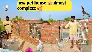 New pet house🏡 almost ready😍@sspetvlogger