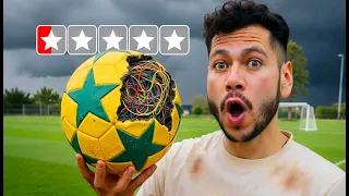 I Tested 1-Star Football Products! (ft. Rhino)