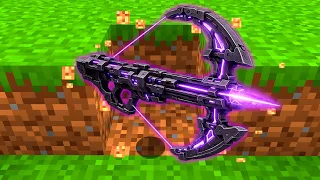Minecraft, mas TUDO dropa Super Armas Aleatórias...