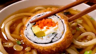 모든 음식을 김밥에 다 말아버리는 우리민족