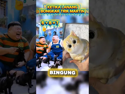 KETIKA LANANG BONGKAR TRIK LICIK MARTIN #satisfying #asmr #lucu