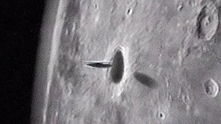 ALIEN SPACESHIP Filmed Entering UNDERGROUND ALIEN BASE on the MOON 👽(CGI)
