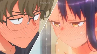 Cuando ves a tu Waifu en la ducha..xD | Nagatoro San C.8