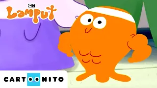 Lamput intră în formă 💪 | Rutina de sală a unui schimbător de formă | Lamput | Cartoonito