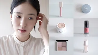맑고 차분한 뉴트럴 톤의 클린 메이크업.. ˙˚