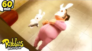 RABBIDS INVASION | 1H Hold-up Rabbid   | Cartoon For Kids