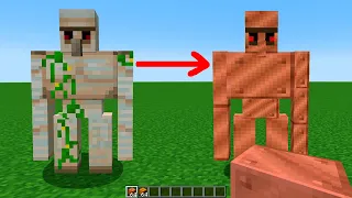how to make copper golem in minecraft