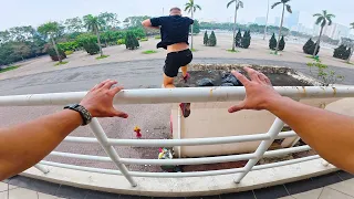 Crazy Thief Vs Parkour - POV