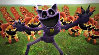BATALLA EPICA +100 DOGDAY vs CATNAP!! 💜🙀 | Garry's Mod