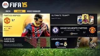 ESTO ES INCREIBLE! FIFA 15 ANDROID SIN INTERNET PARTIDO RAPIDO, GRAFICOS HD Y BUENA JUGABILIDAD