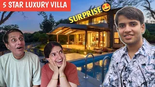 I Surprised My Parents With 5 Star Luxury Villa In Kerala🤩