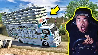 HAMPIR GELIMPANG!! WAHYU ABADI 02 TURUN KELOK 44 OLENG - ETS2