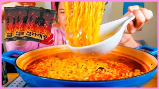 SPICIER THAN THE SPICIEST NOODLE SOUP IN THE WORLD CHALLENGE!! (spicier than Boolmawang)