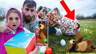 أكبر تحدي باليوتيوب بين ماشا و الأشرار هاجي واجي و توم و الدب الشرير !! ( نهاية صادمة 😱 )