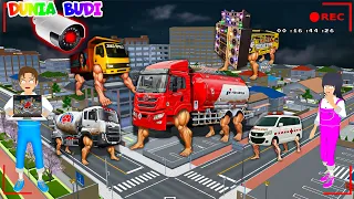 Yuta Mio Panik! CCTV Merekam PASUKAN ANOMALI KENDARAAN TRUK, PERTAMINA, MOLEN, HOREG Di Kota Sakura😱
