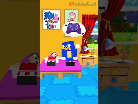 SONIC X AMY ROSE Están JUGANDO ❤️