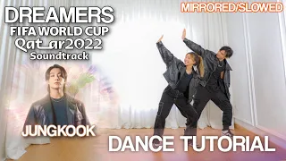 [ENG] JungKook - Dreamers ft. Fahad Al Kubaisi Dance Tutorial | FIFA World Cup 2022 Soundtrack