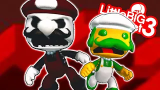 Mario.exe vs Luigi - LittleBigPlanet 3 PS5 Gameplay | EpicLBPTime
