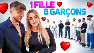 1 FILLE 8 GARÇONS (qui choisira t-elle?)