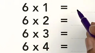 Tabla del 6 y sus curiosidades