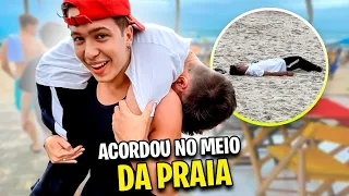 ACORDANDO O PEIXE NA PRAIA!