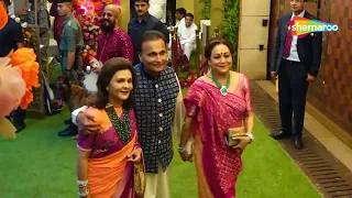 Anant Ambani & Radhika Merchant Wedding Ceremony: Janhvi Kapoor, Anil Ambani, Tina Ambani & Others